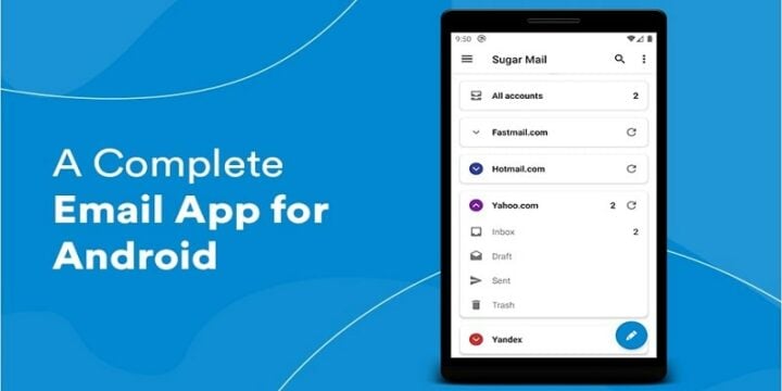 Sugar Mail email app-