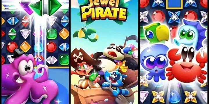 Jewel Pirate Match 3