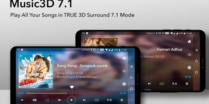 Music Player 3D Surround 7.1