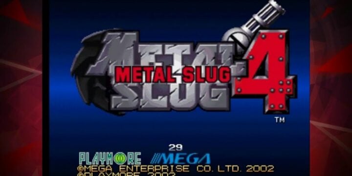 METAL SLUG 4 ACA NEOGEO