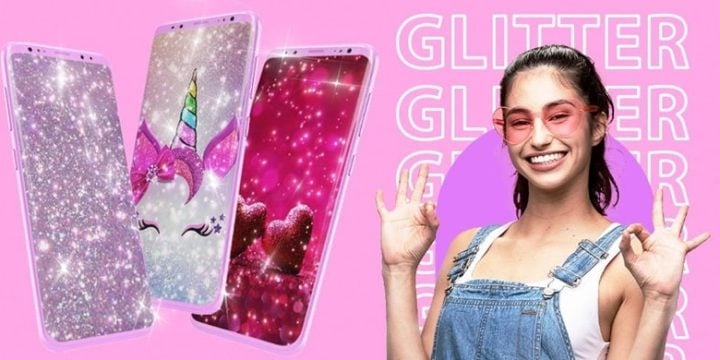 Glitter Live Wallpaper Glitzy-