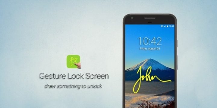 Gesture Lock Screen-