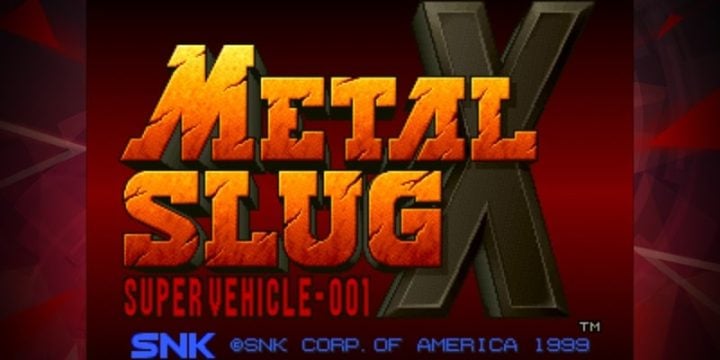 METAL SLUG X ACA NEOGEO