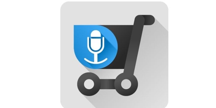 Shopping list voice input