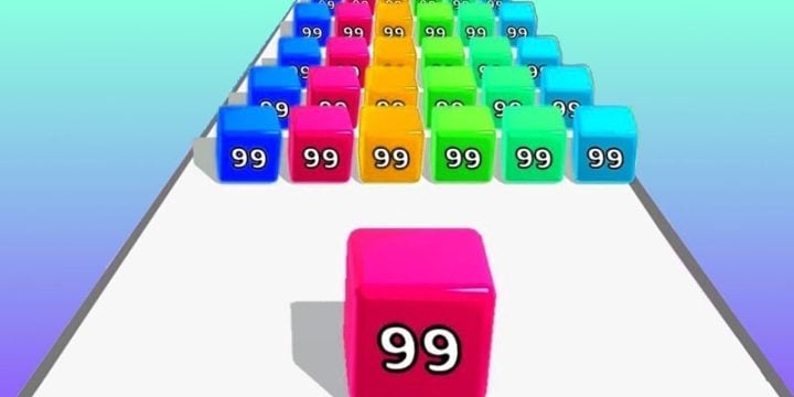 Jelly Run 2048