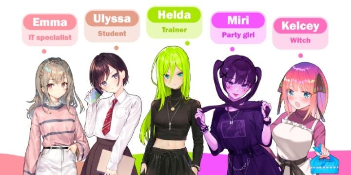 Girls Dating Sim love Story