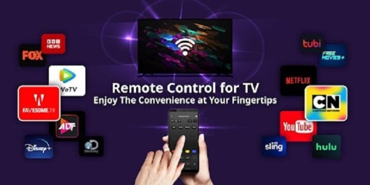 Remote control for TCL TVs