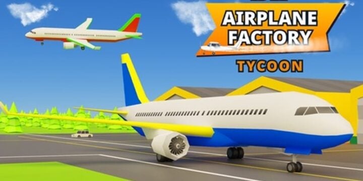 Idle Airplane Factory Tycoon