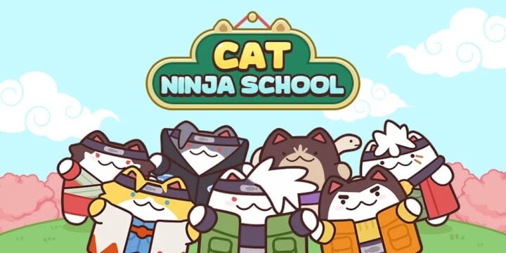 Cat Ninja School idle Tycoon