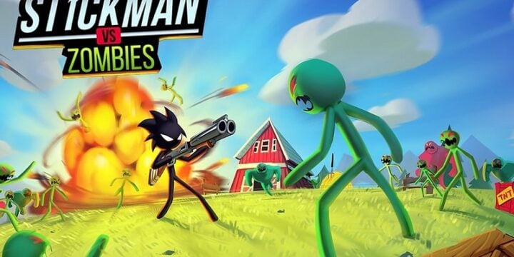 Stickman vs Zombies