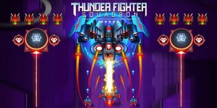 Thunder Fighter Superhero