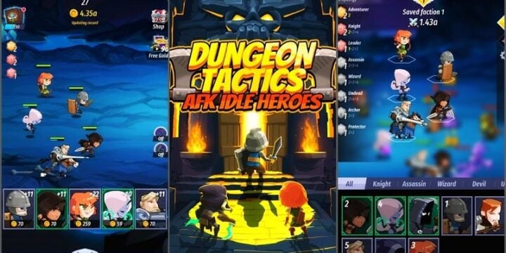 Dungeon Tactics AFK Heroes