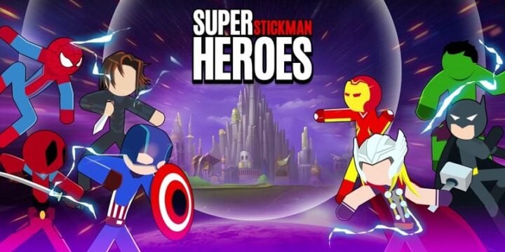 Super Stickman Heroes Fight