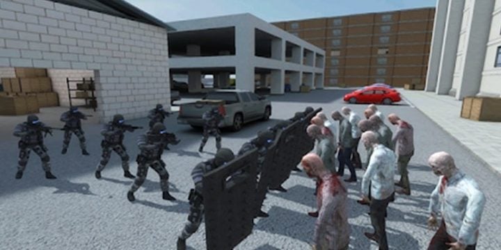 Zombie Combat Simulator