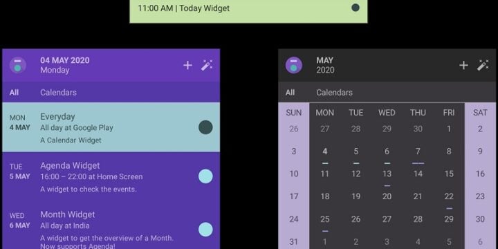 Everyday - Calendar Widget