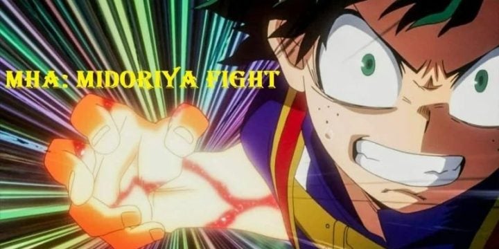 MHA Midoriya Fight