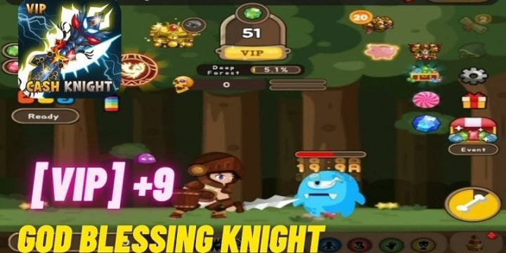 +9 God Blessing Cash Knight