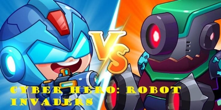 Cyber Hero Robot Invaders