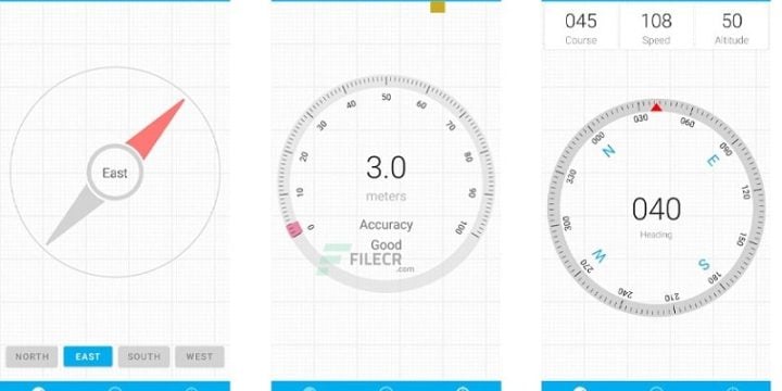 Compass and GPS tools AVT