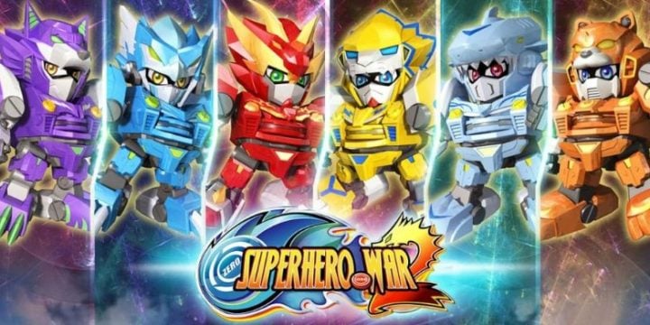 Superhero War Robot Fight